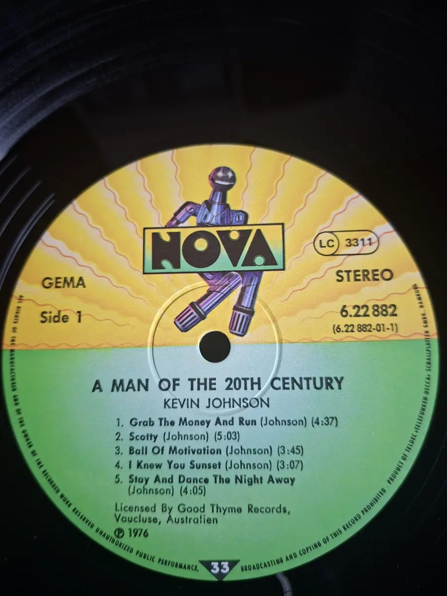 Kevin Johnson  – A Man Of The 20th Century