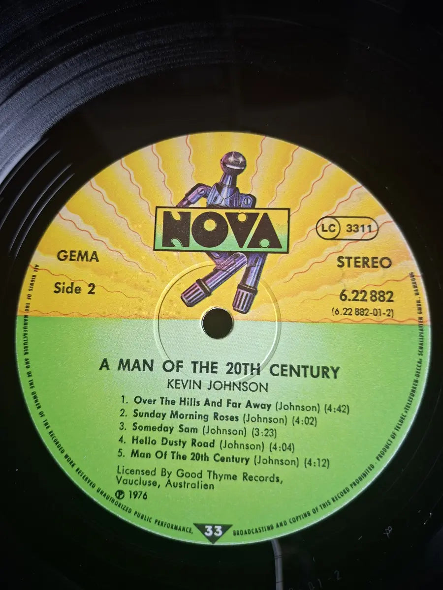 Kevin Johnson  – A Man Of The 20th Century