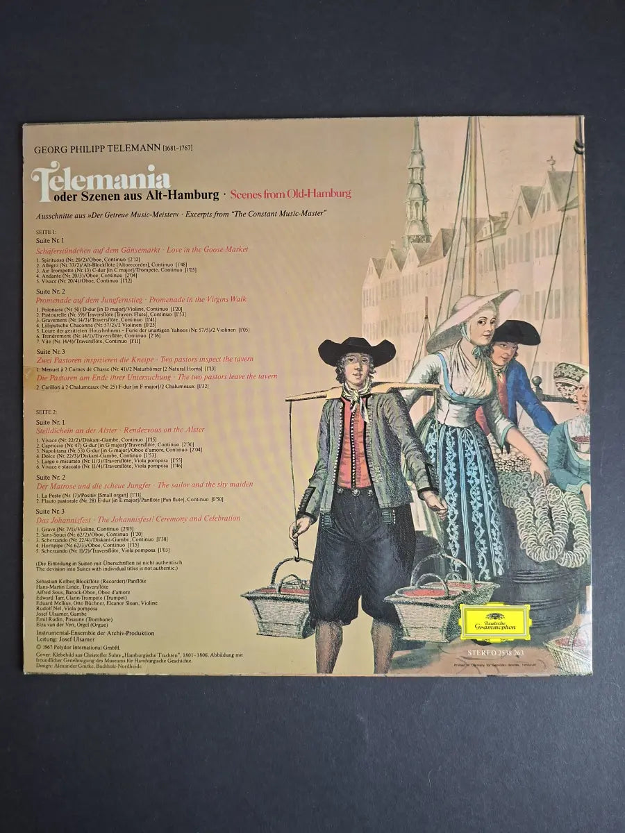 Georg Philipp Telemann – Telemania • Scenes From Old Hamburg • Excerpts From "The Constant Music-Maker"