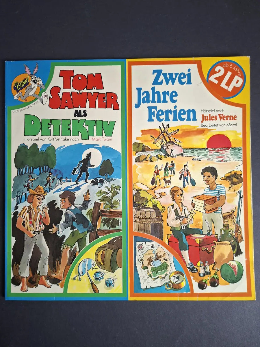 Kurt Vethake, Mark Twain  / Jules Verne , Maral – Tom Sawyer Als Detektiv / Zwei Jahre Ferien