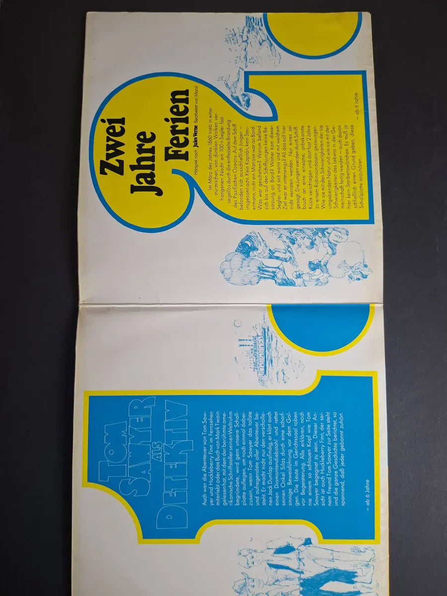 Kurt Vethake, Mark Twain  / Jules Verne , Maral – Tom Sawyer Als Detektiv / Zwei Jahre Ferien