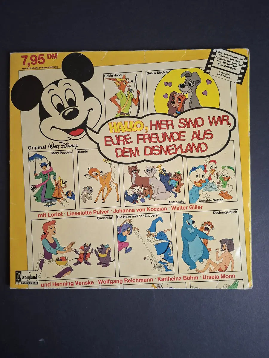 Uns‘re Freunde Aus Dem Disneyland ( Szenen Und Musik Aus Den Original-Hörspielen )
