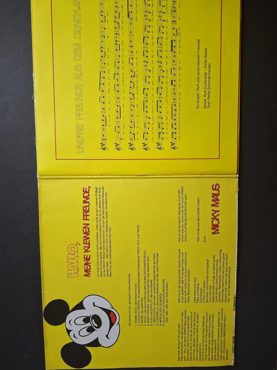 Uns‘re Freunde Aus Dem Disneyland ( Szenen Und Musik Aus Den Original-Hörspielen )