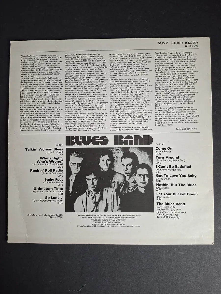 The Blues Band – The Blues Band