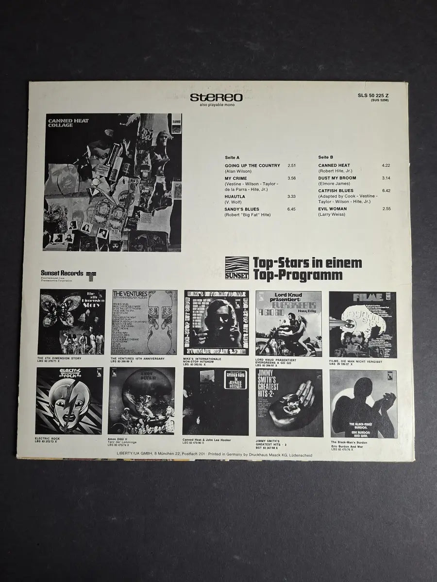 Canned Heat – Collage