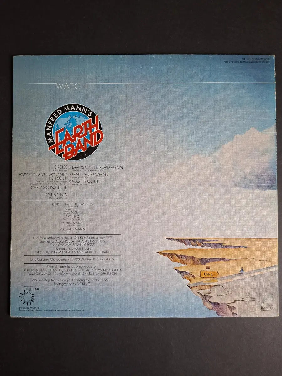 Manfred Mann's Earth Band ‎– Watch