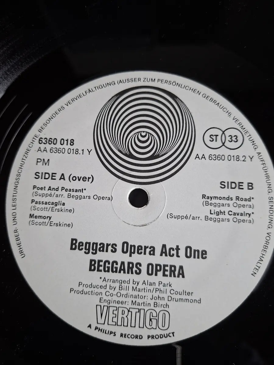 Beggar's Opera – Act One