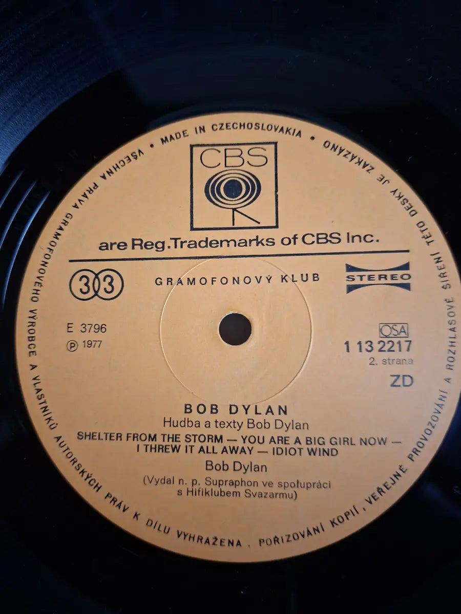 Bob Dylan – Hard Rain