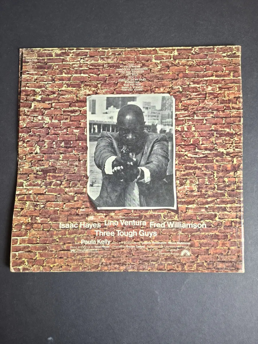 Isaac Hayes – Tough Guys (Music From The Soundtrack Of The Paramount Release 'Three Tough Guys')