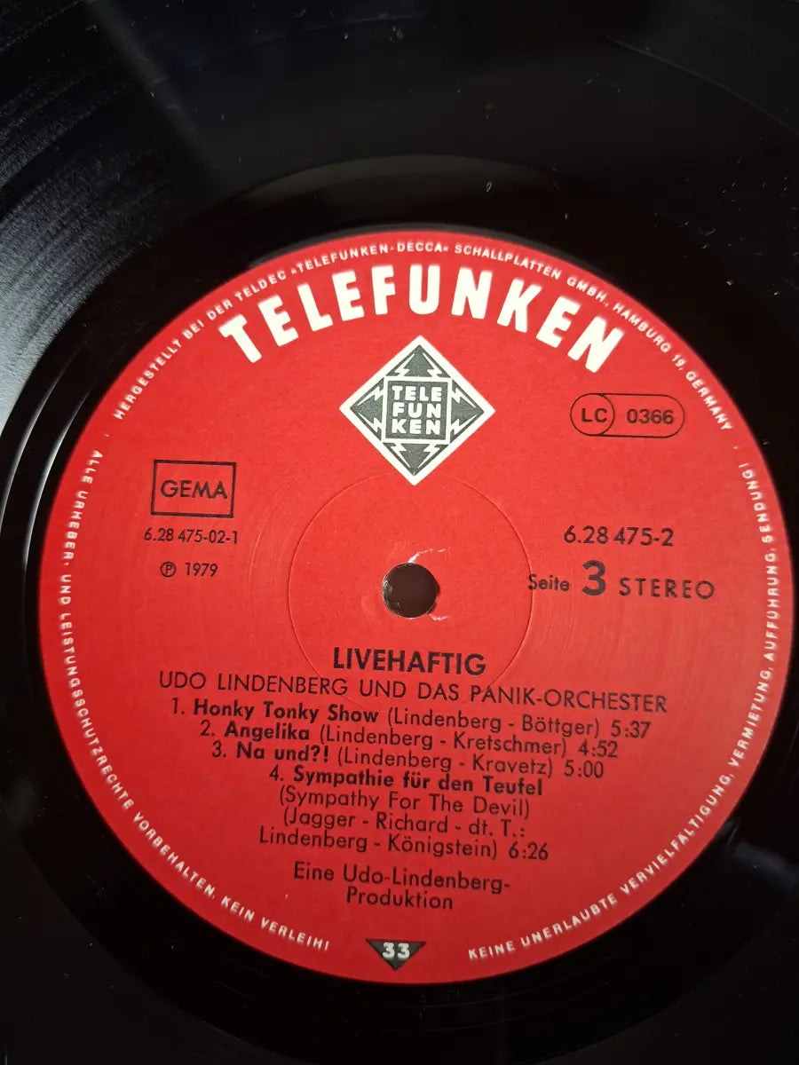 Udo Lindenberg – Livehaftig