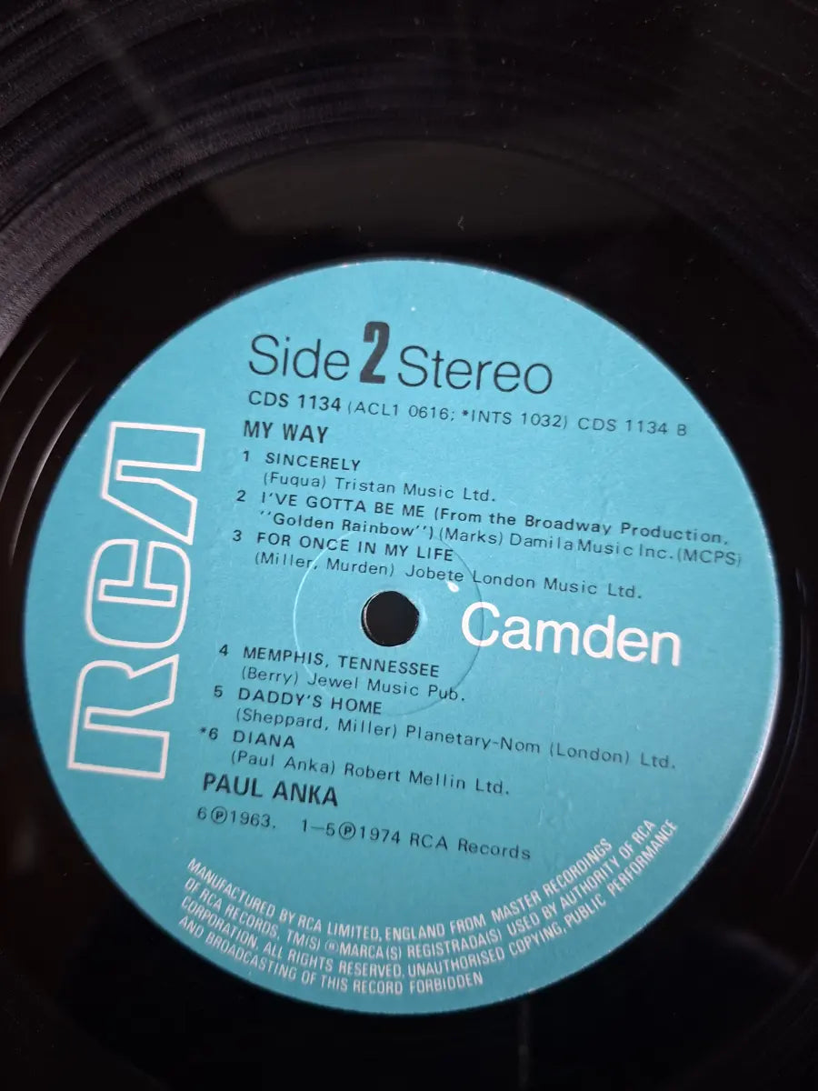 Paul Anka – My Way
