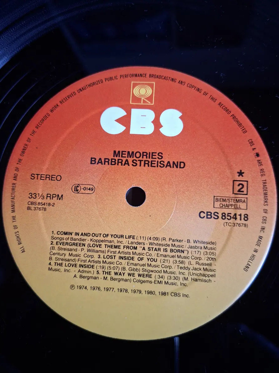 Barbra Streisand – Memories