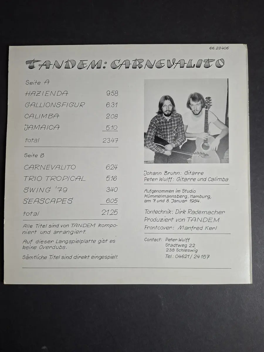 Tandem - Carnevalito