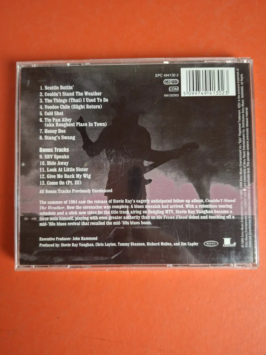 Stevie Ray Vaughan And Double Trouble – Couldn't Stand The Weather