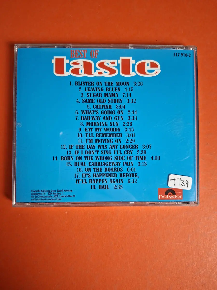 Taste – Best Of Taste