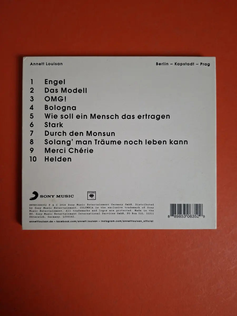 Annett Louisan – Berlin - Kapstadt - Prag