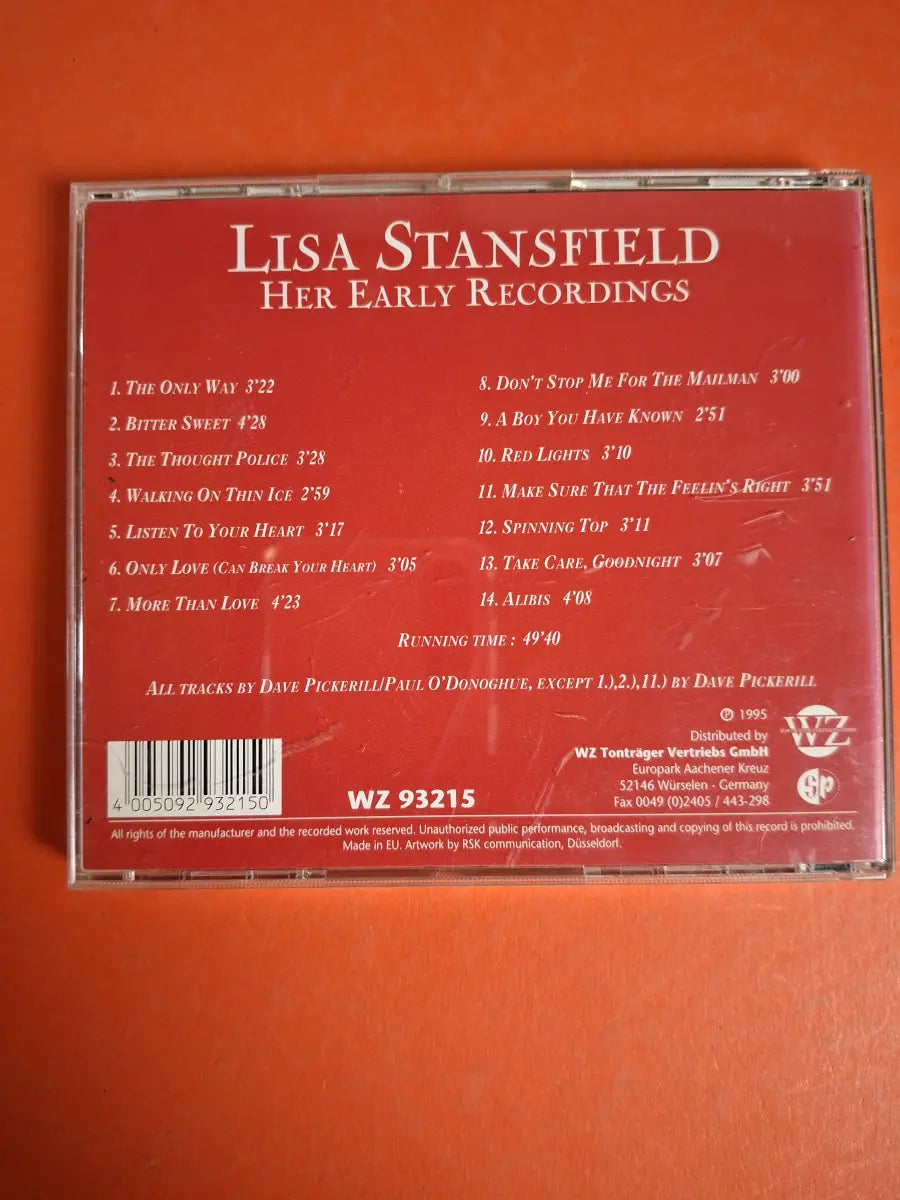 Lisa Stansfield – Her Early Recordings