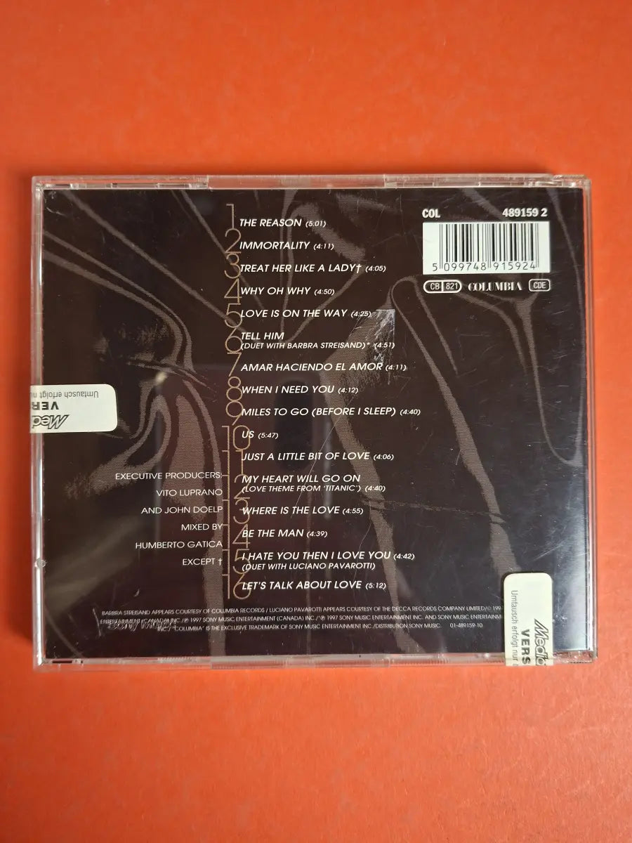Celine Dion – Let's Talk About Love
