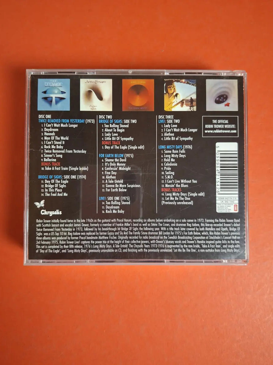 Robin Trower – A Tale Untold: The Chrysalis Years (1973-1976)