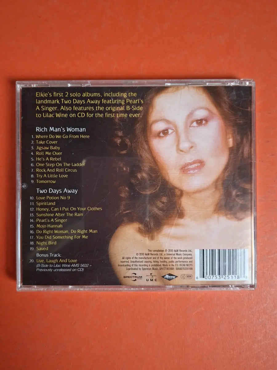 Elkie Brooks – Rich Man's Woman & Two Days Away