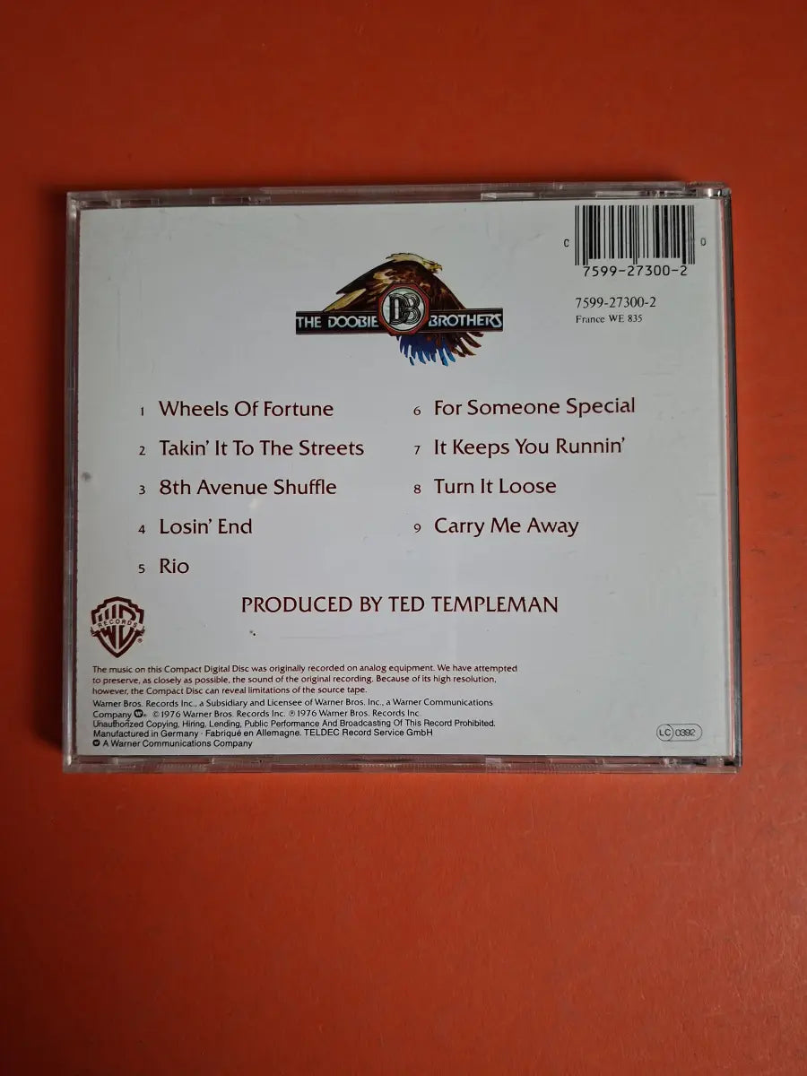 The Doobie Brothers – Takin' It To The Streets