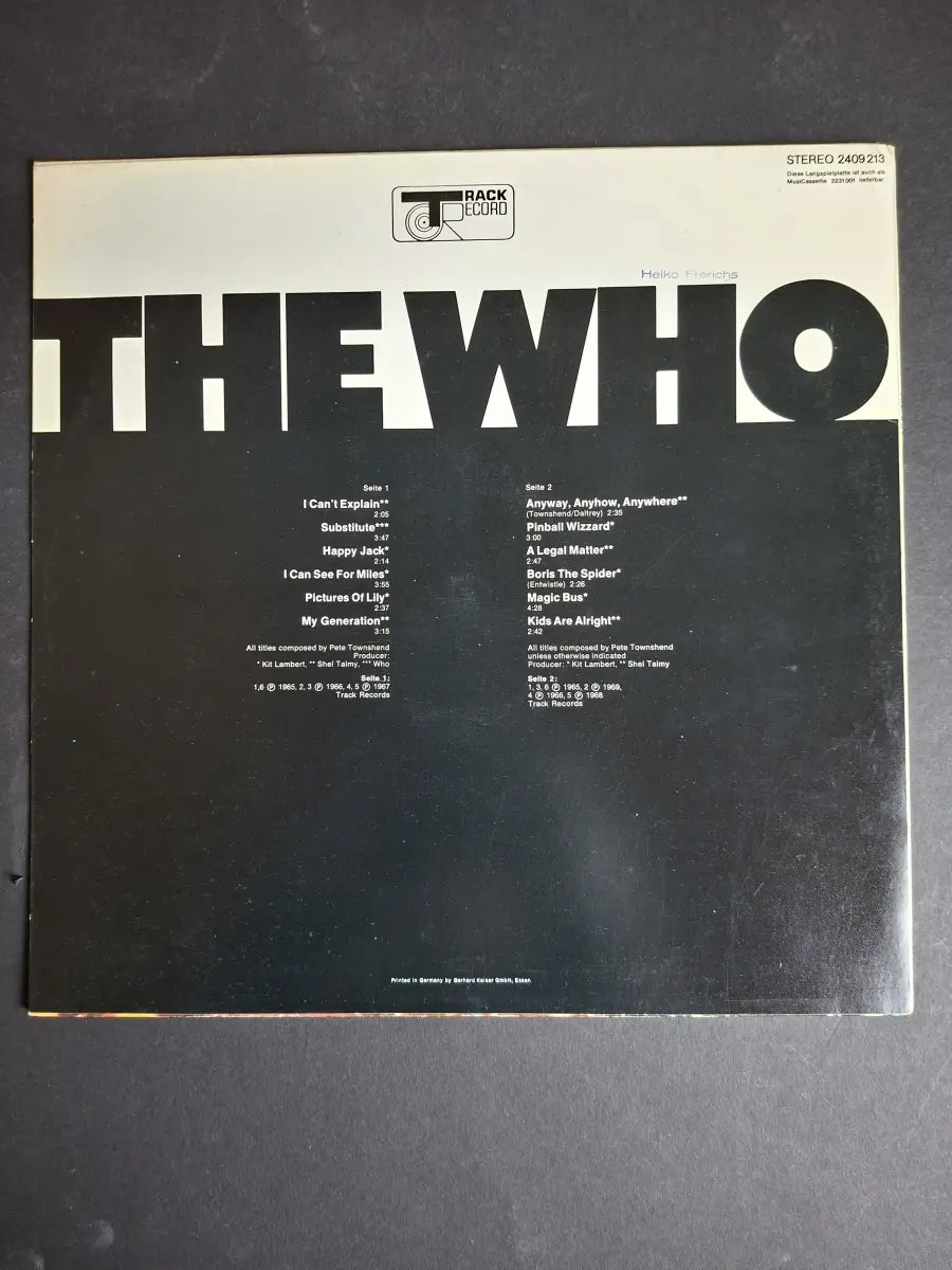 The Who – The Who