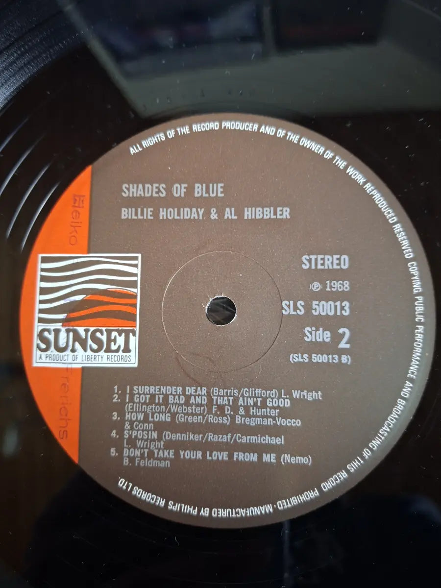 Billie Holiday & Al Hibbler – Shades Of Blue