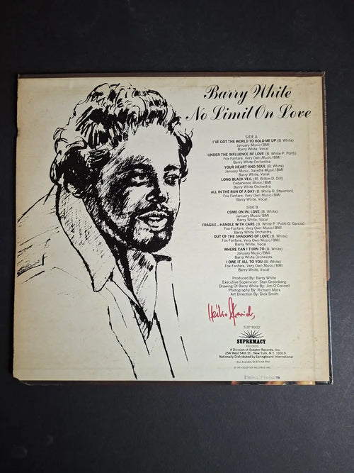Barry White – No Limit On Love