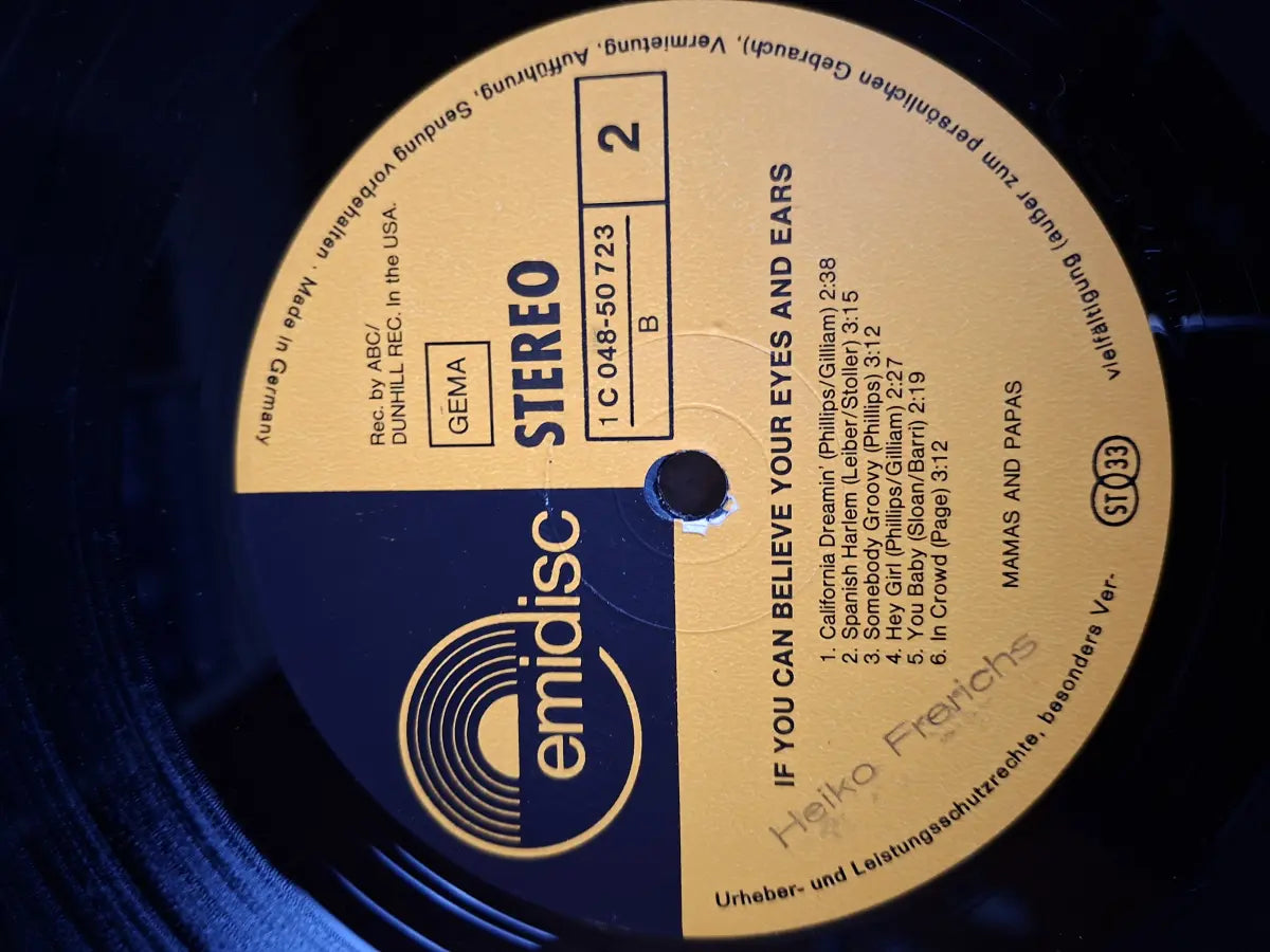 The Mama's & The Papa's – If You Can Believe Your Eyes And Ears