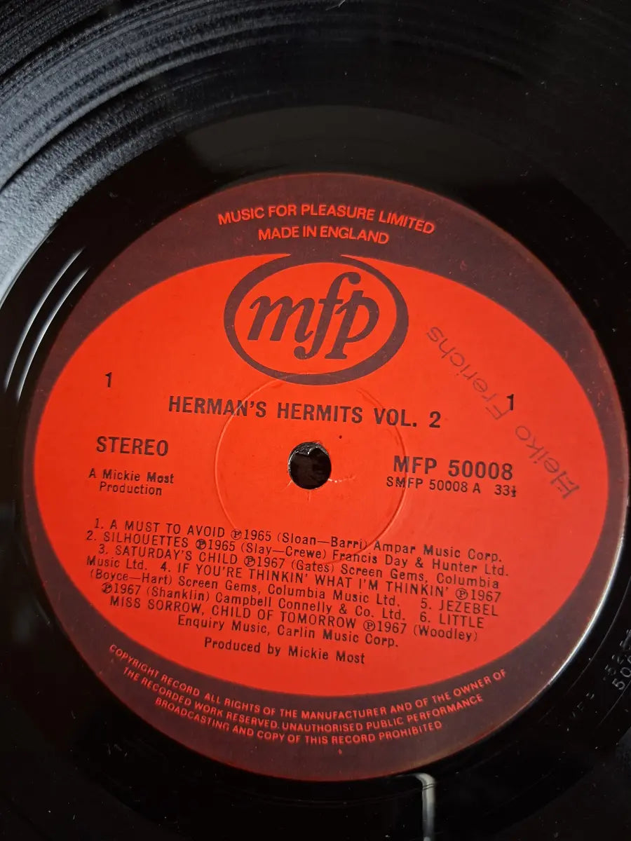 Herman's Hermits – The Most Of Herman's Hermits Volume 2