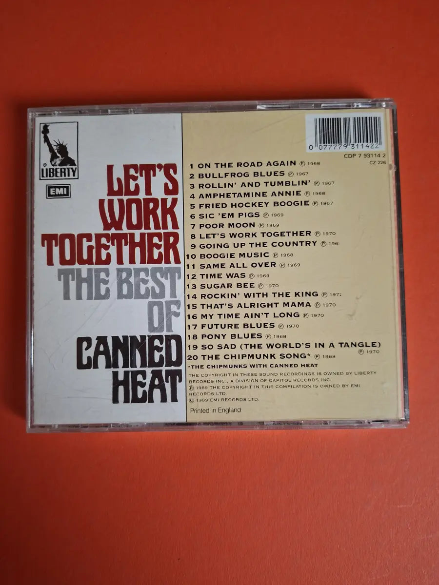 Canned Heat – Let's Work Together (The Best Of Canned Heat)