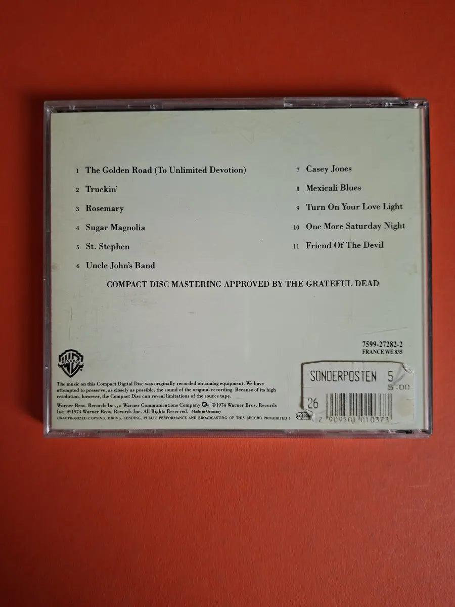 Grateful Dead – The Best Of - Skeletons From The Closet