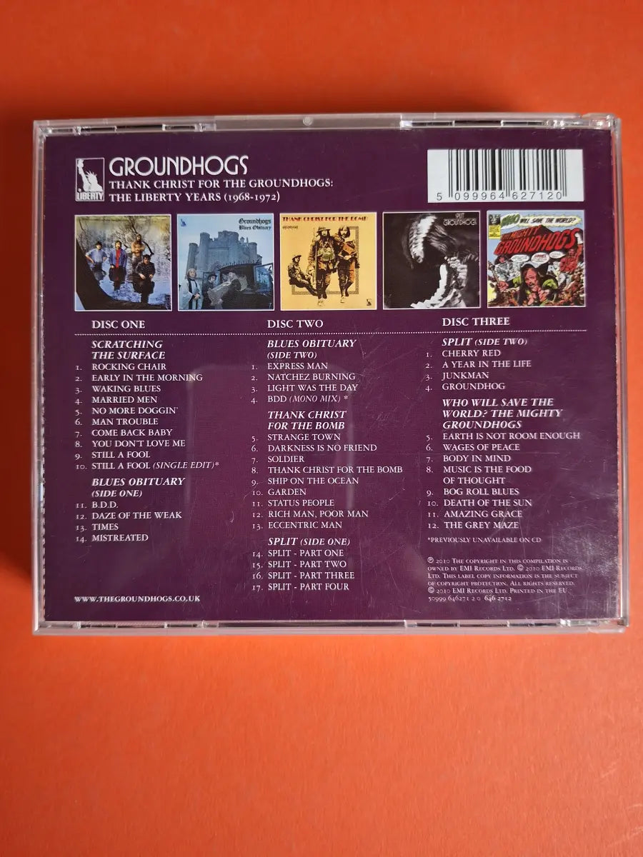Groundhogs – Thank Christ For The Groundhogs: The Liberty Years (1968-1972)