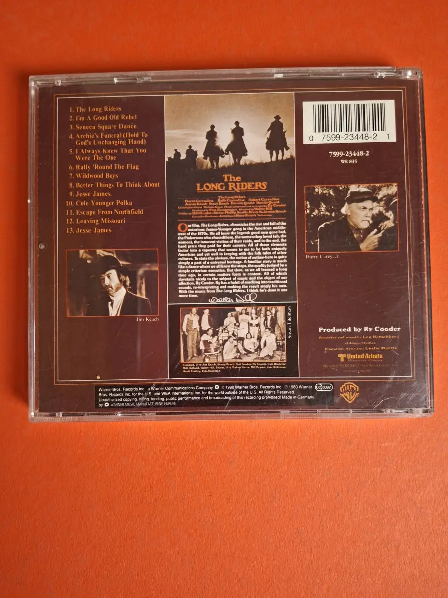 Ry Cooder – The Long Riders (Original Motion Picture Sound Track)
