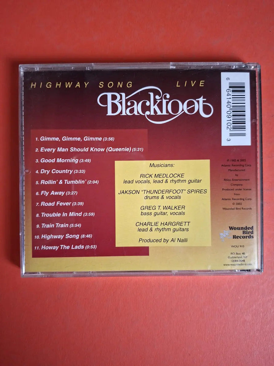 Blackfoot – Highway Song Live