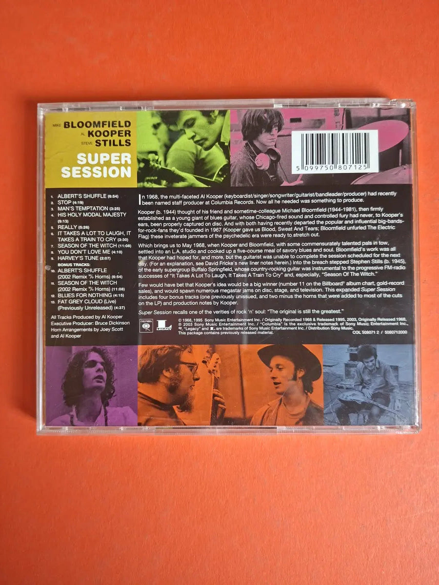 Mike Bloomfield, Al Kooper, Steve Stills – Super Session