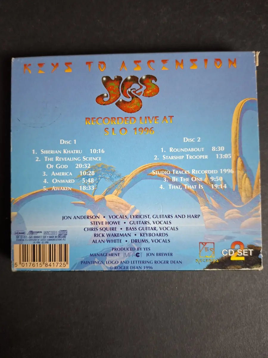 Yes – Keys To Ascension
