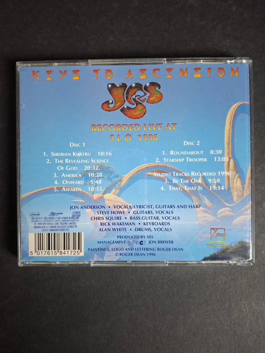 Yes – Keys To Ascension