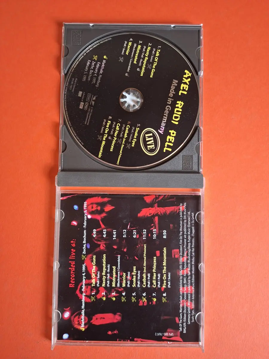 Axel Rudi Pell – Made In Germany (Live)