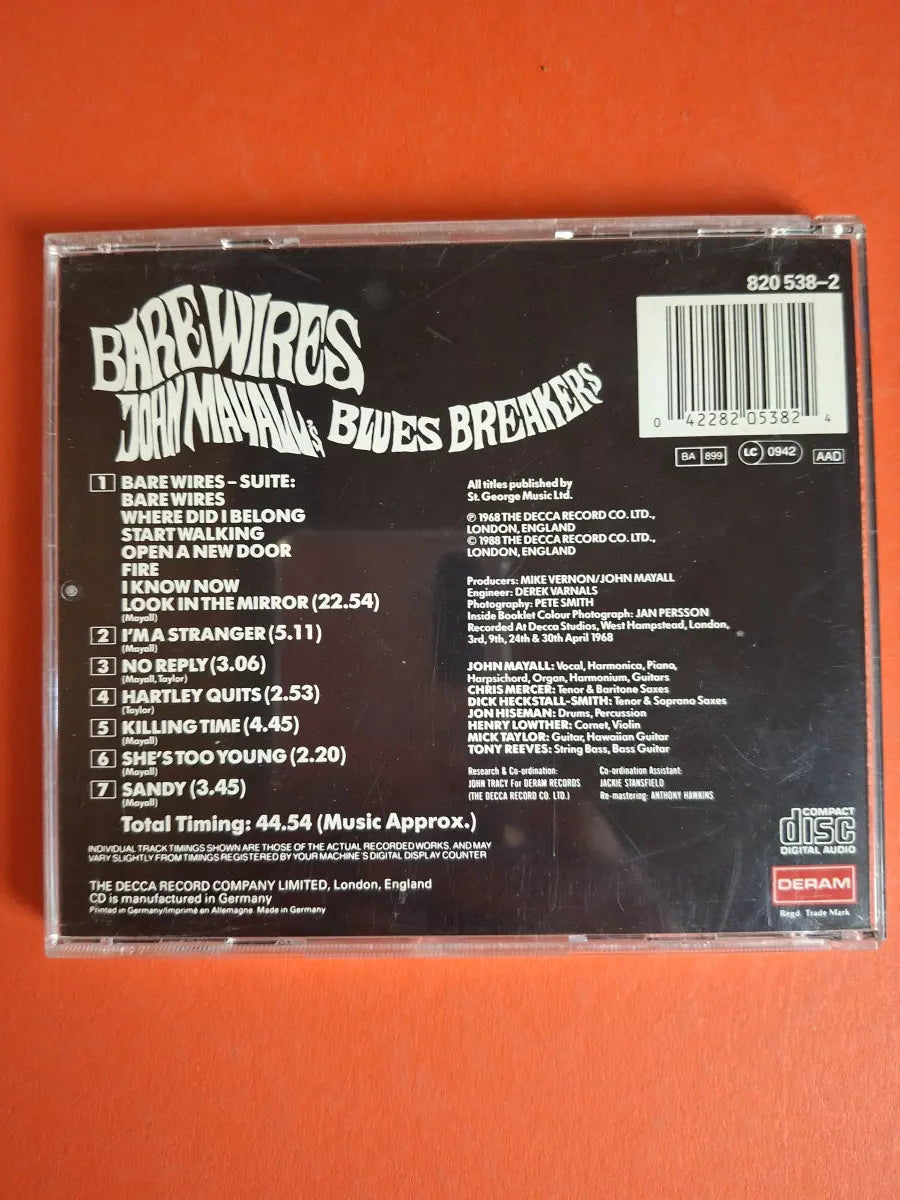 John Mayall's Bluesbreakers – Bare Wires