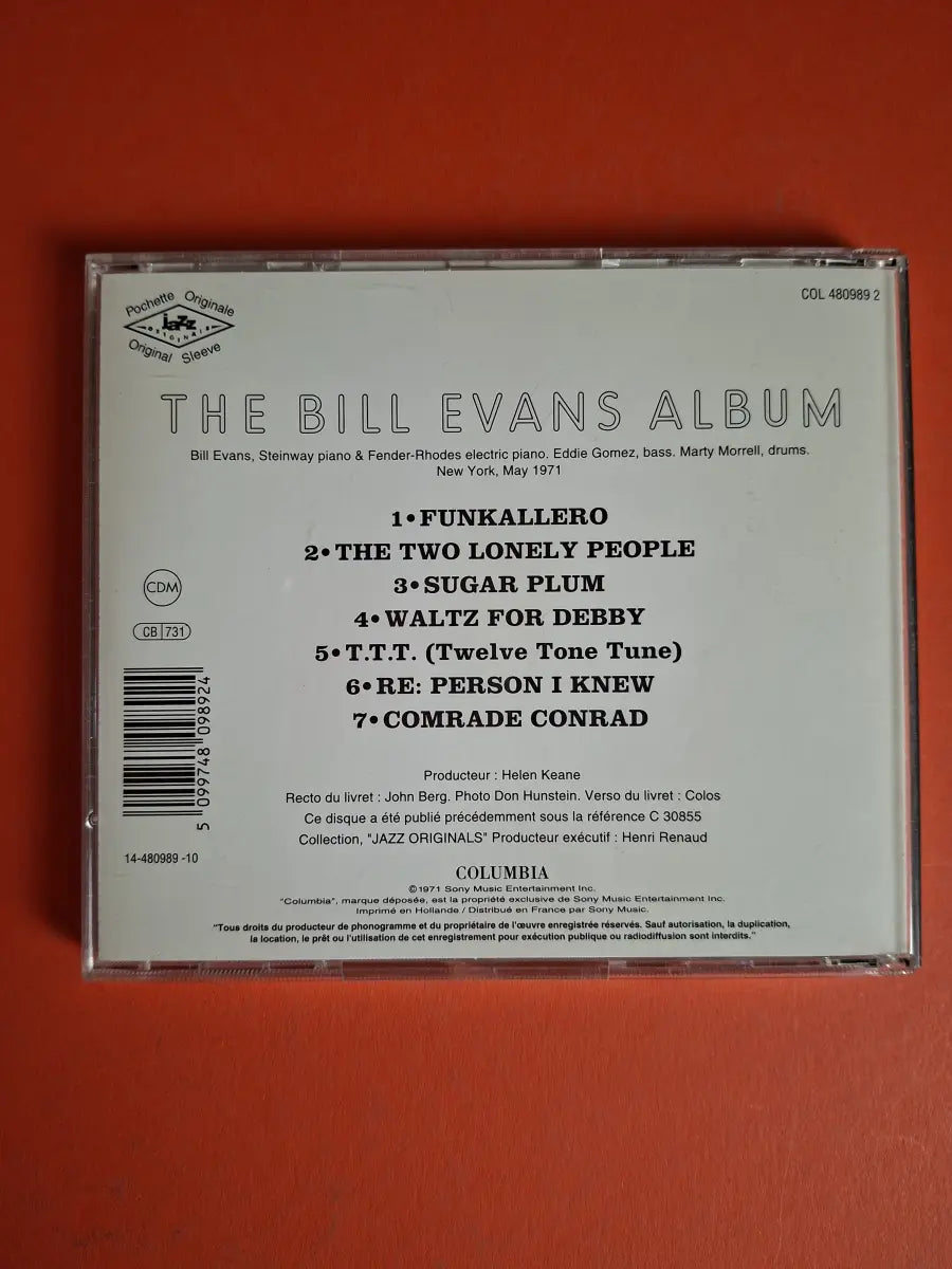 Bill Evans – The Bill Evans Album