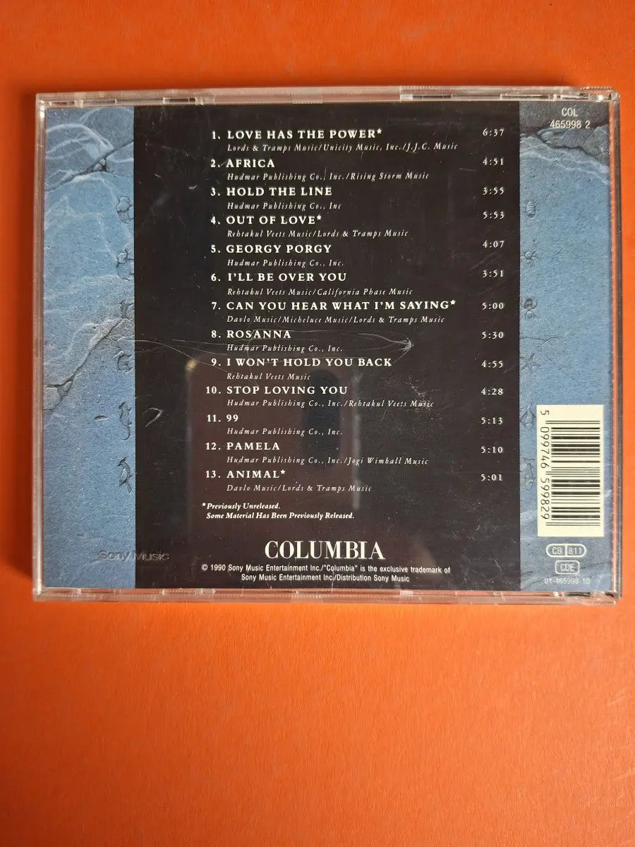 Toto – Past To Present 1977-1990