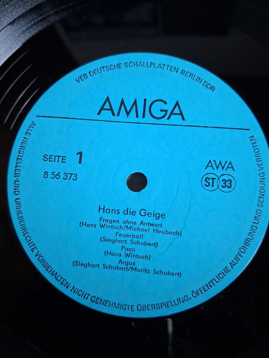 Hans Die Geige – Hans Die Geige