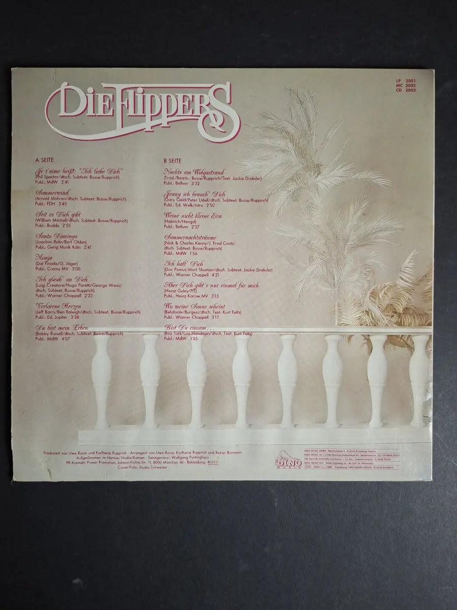 Die Flippers – Liebe Ist... (Die Schönsten Liebeslieder Der Welt)