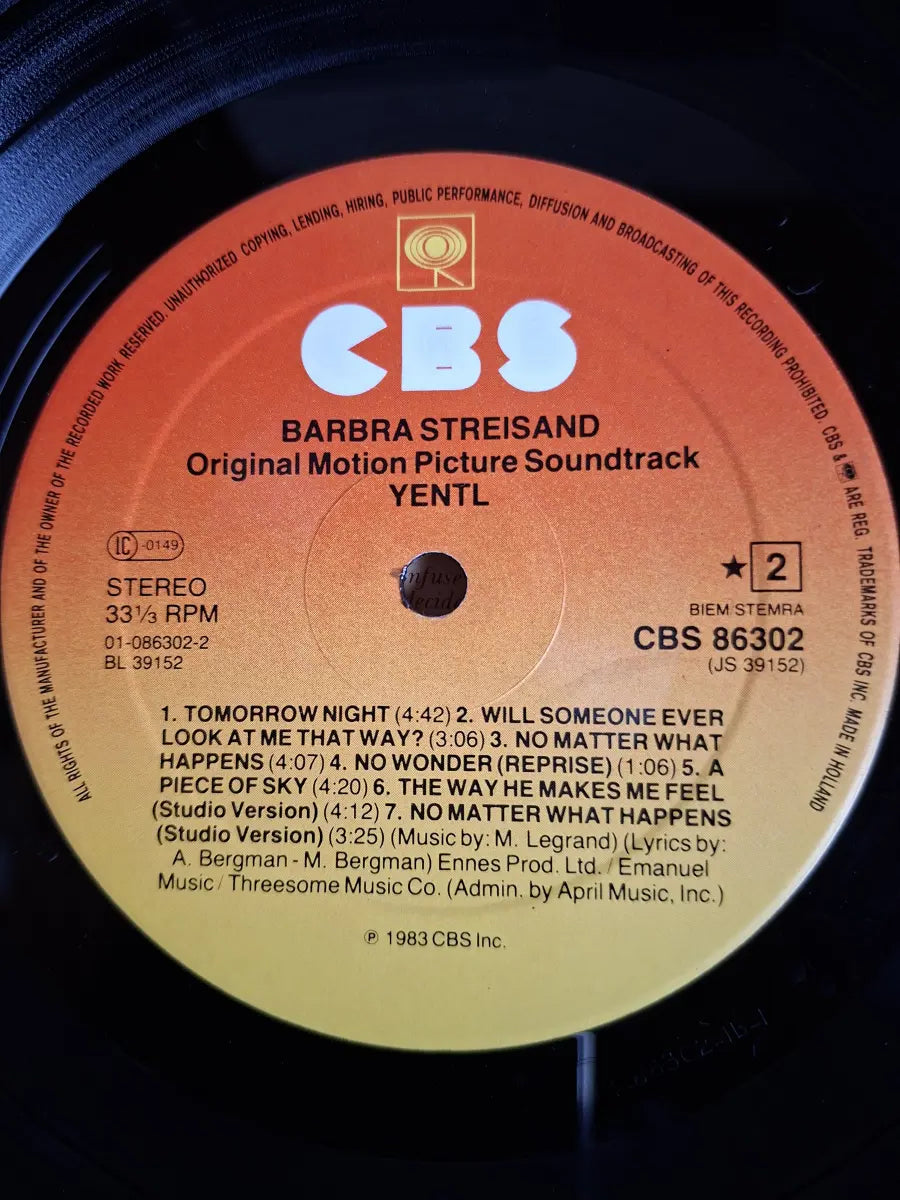 Barbra Streisand – Yentl - Original Motion Picture Soundtrack