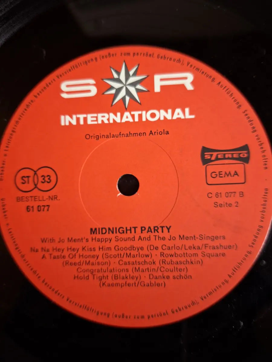 Jo Ment – Jo Ment's Midnight Party