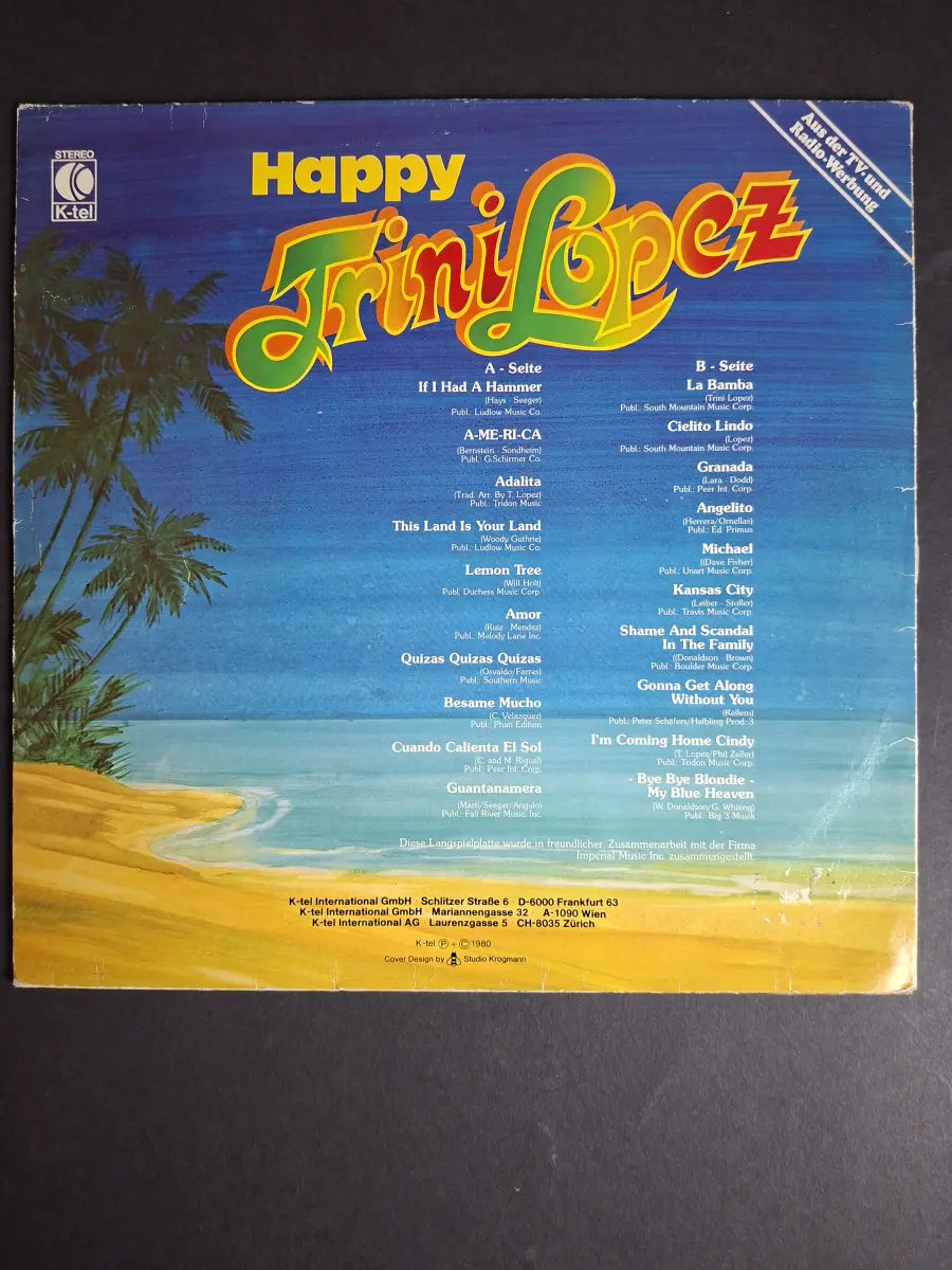 Trini Lopez – Happy Trini Lopez