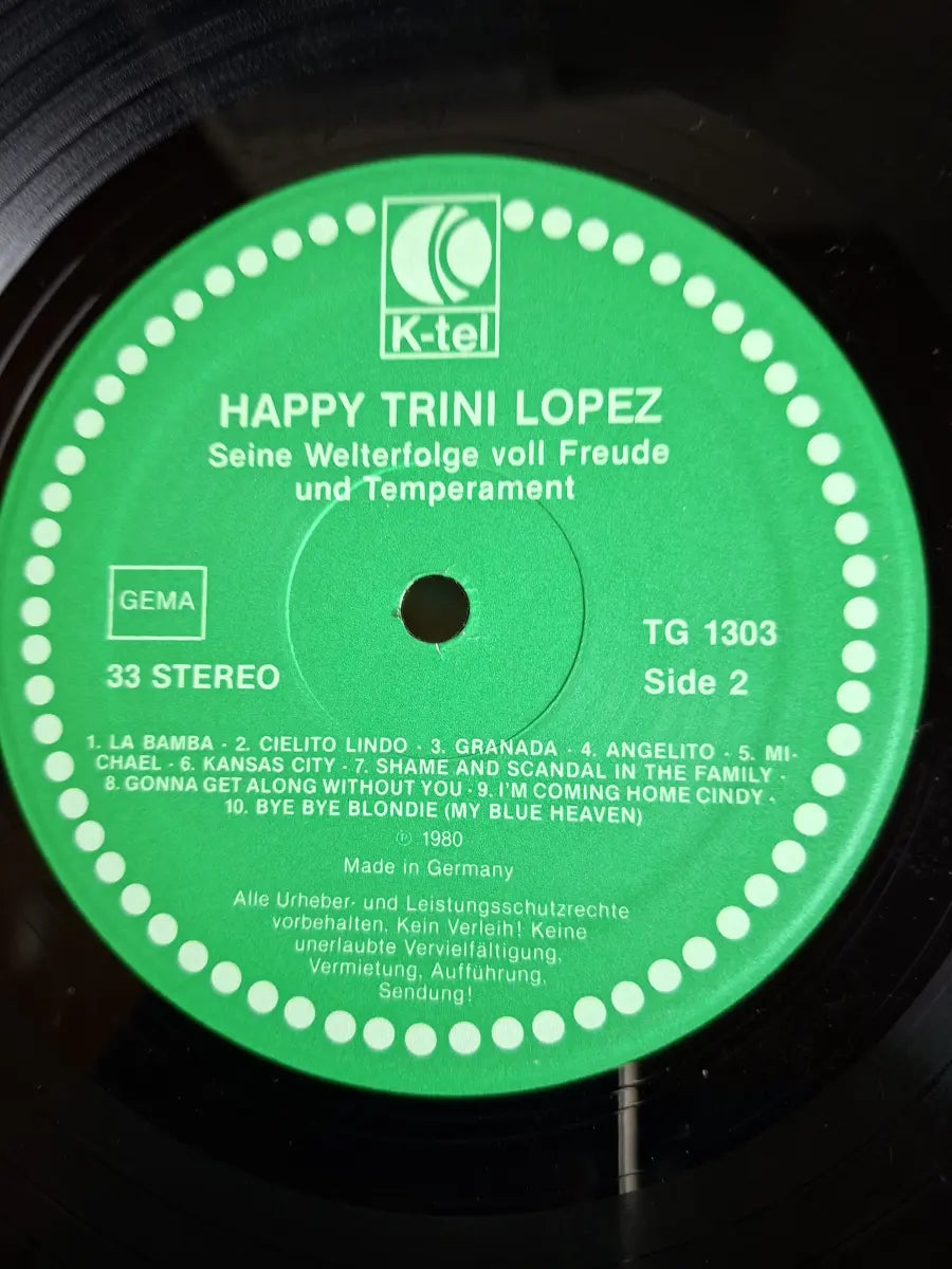 Trini Lopez – Happy Trini Lopez
