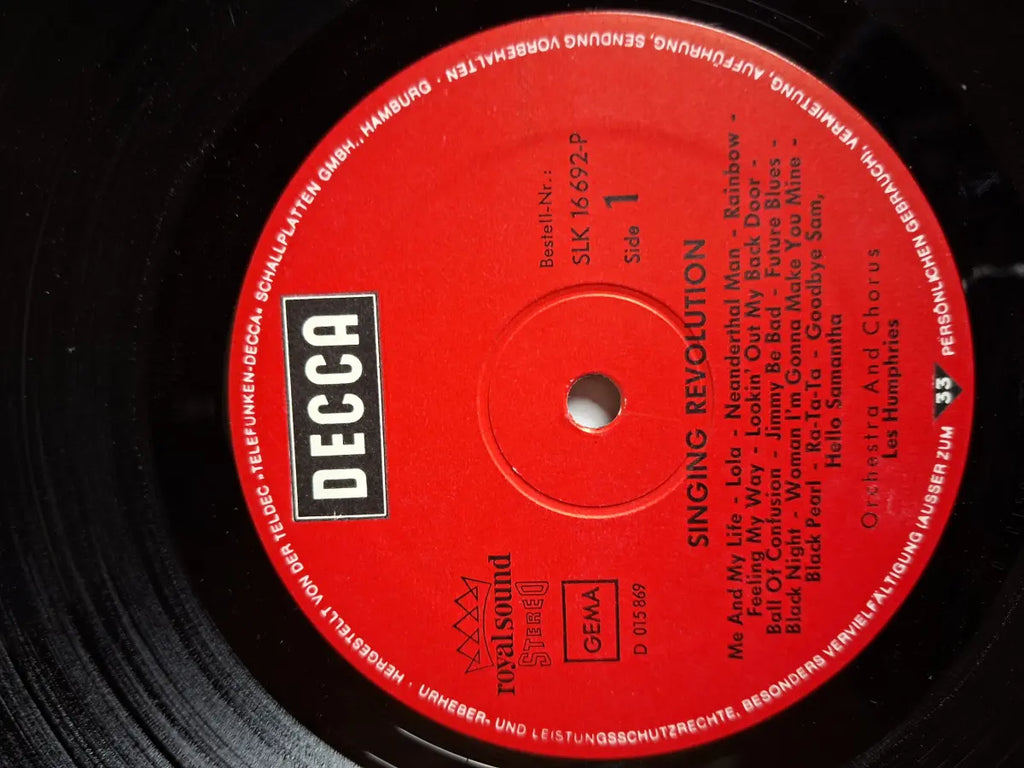 Orchestra And Chorus Les Humphries – Singing Revolution