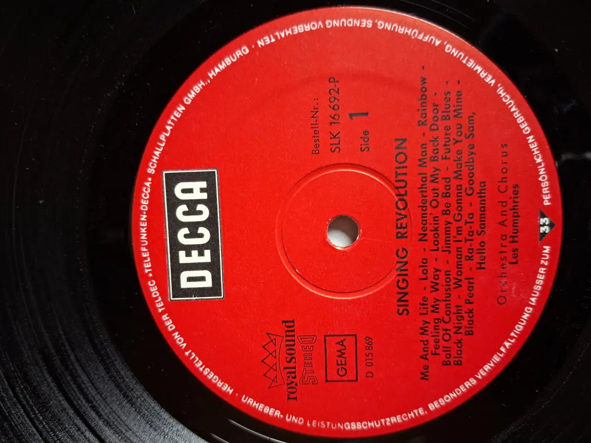 Orchestra And Chorus Les Humphries – Singing Revolution